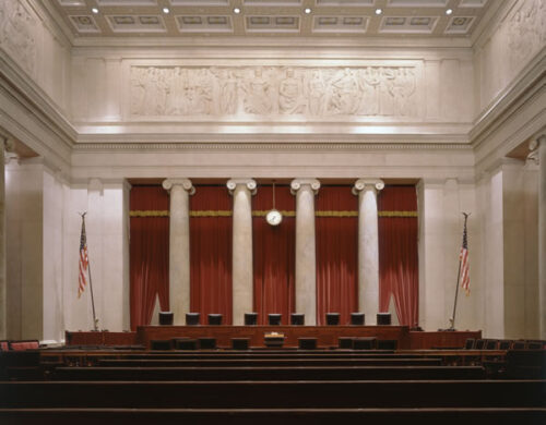 United States Supreme Courtroom